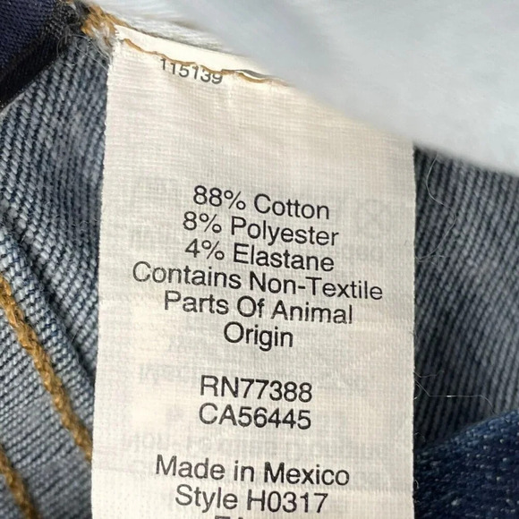 Madewell Jeans Womens 25 Blue Medium Wash High-Rise Skinny Distressed Raw Hem - Picture 9 of 11